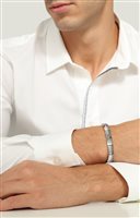 Bracciale Bikkembergs Uomo Band in Acciaio Diamante BANB01WB - BANB01WB